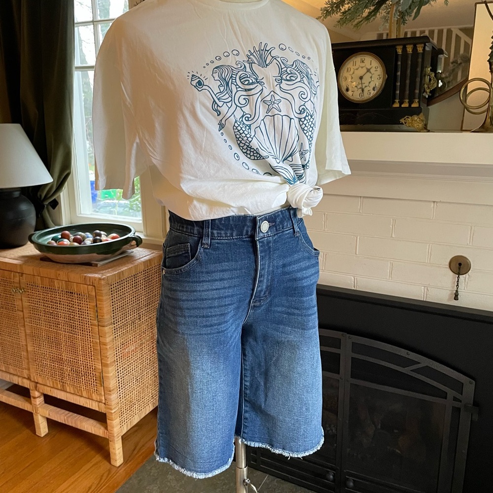 Wit & Wisdom Denim Bermuda Shorts